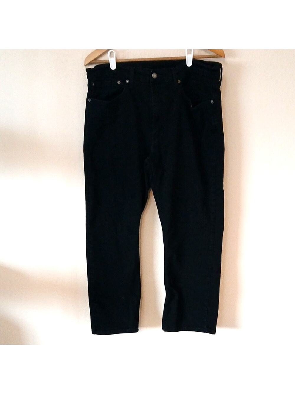 Levi's Men's Black 559 Jeans Black Label 36x30